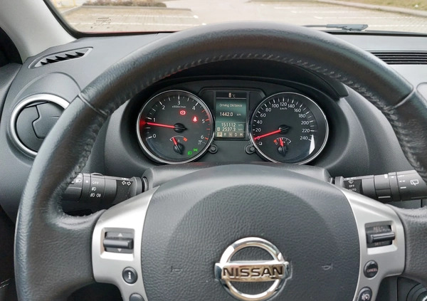 Nissan Qashqai+2 cena 47600 przebieg: 151000, rok produkcji 2013 z Wejherowo małe 466